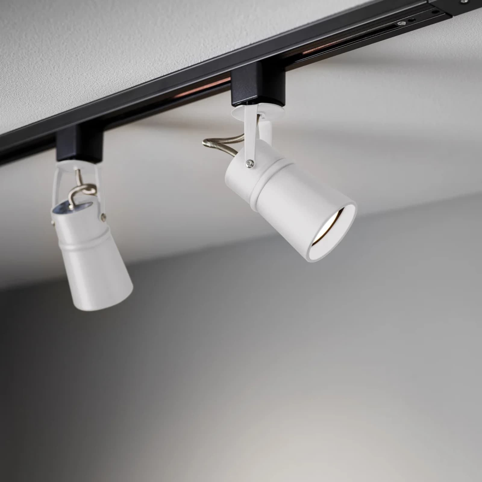 Jackson 1 Light Track Spot in White | Beacon Lighting