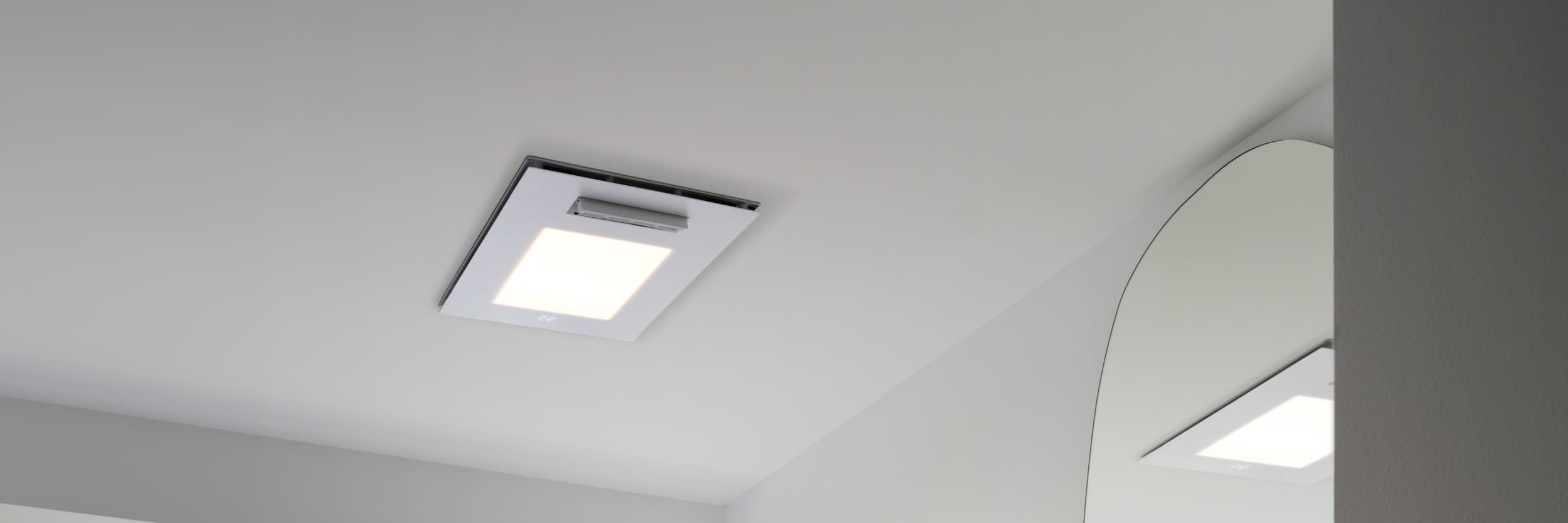 ThermaBreeze 4-in-1 Bathroom Heater with Cool Air Fan, Exhaust Fan and CCT LED Light in White | Beacon Lighting