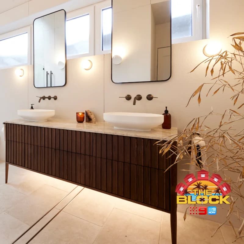 The Block 2023 Get The Look: Master Ensuites | Beacon Lighting
