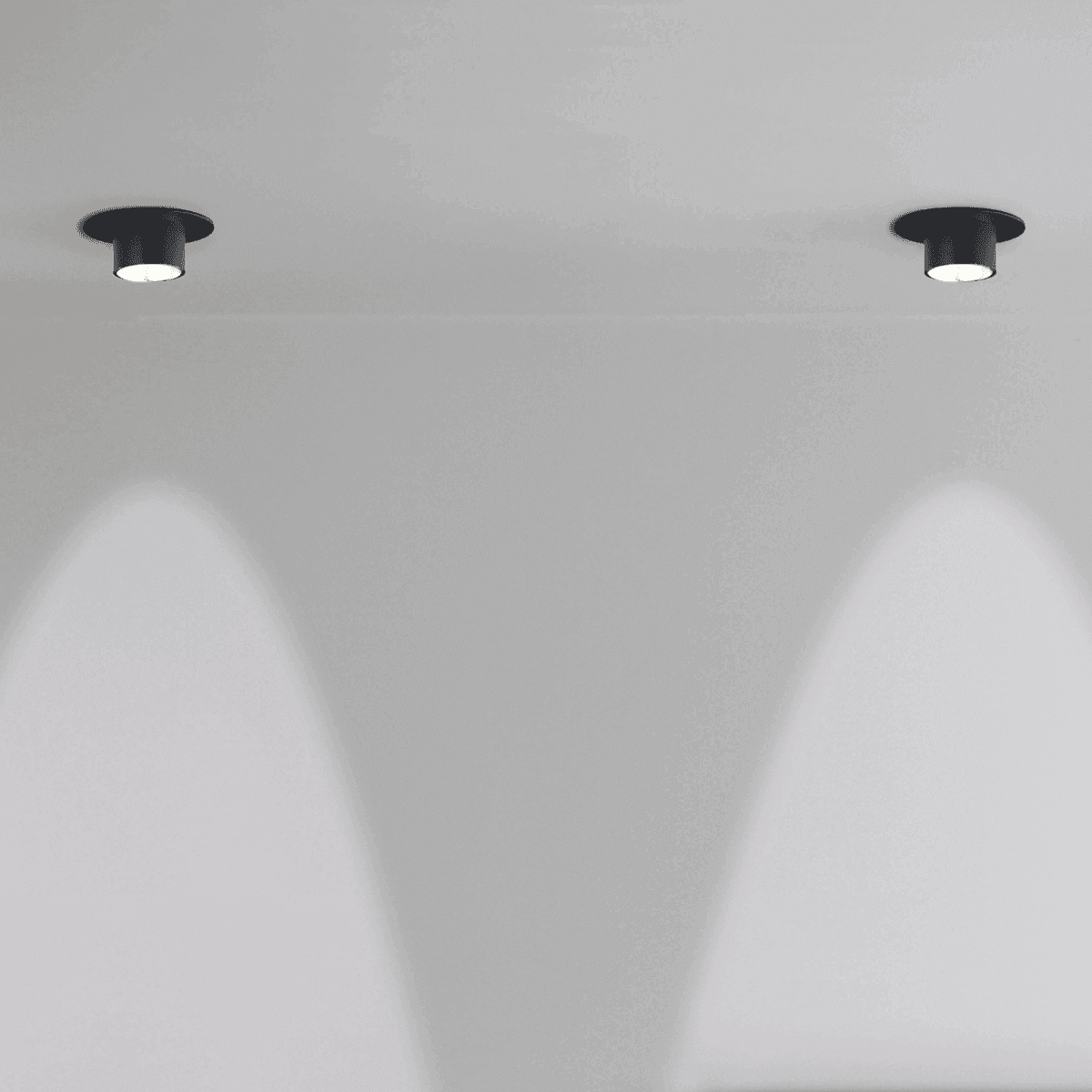 MFL Titan LED Recessed Adjustable 120mm Cut Out Downlight in Black | Beacon Lighting