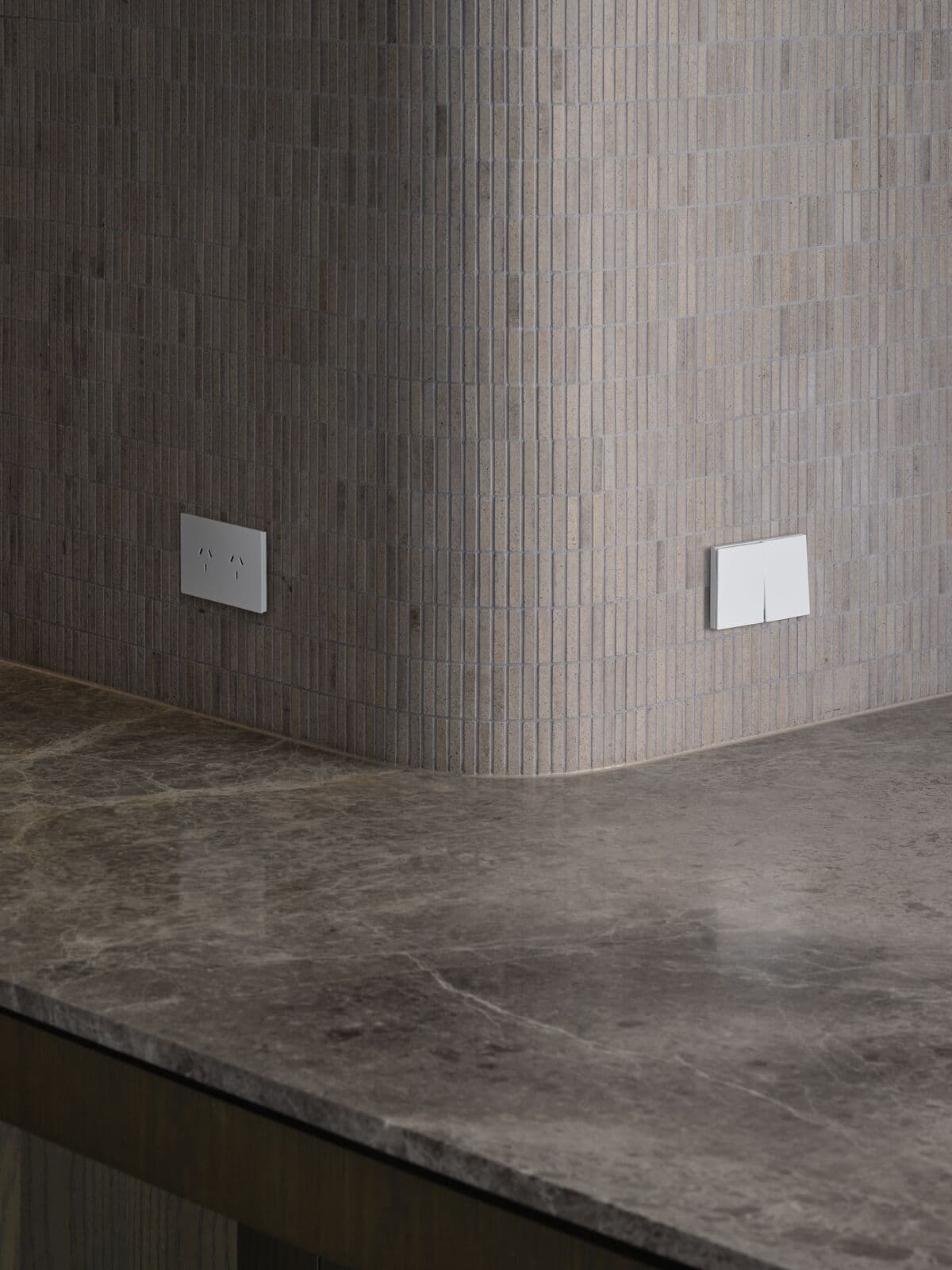MFL Axis Twin GPO in White | Beacon Lighting