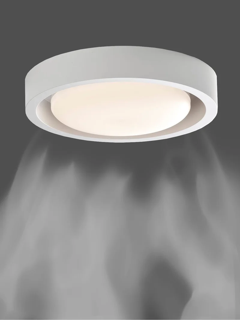 Uno Exhaust Fan and Light with 240mm Dia Cut Out in White | Beacon Lighting