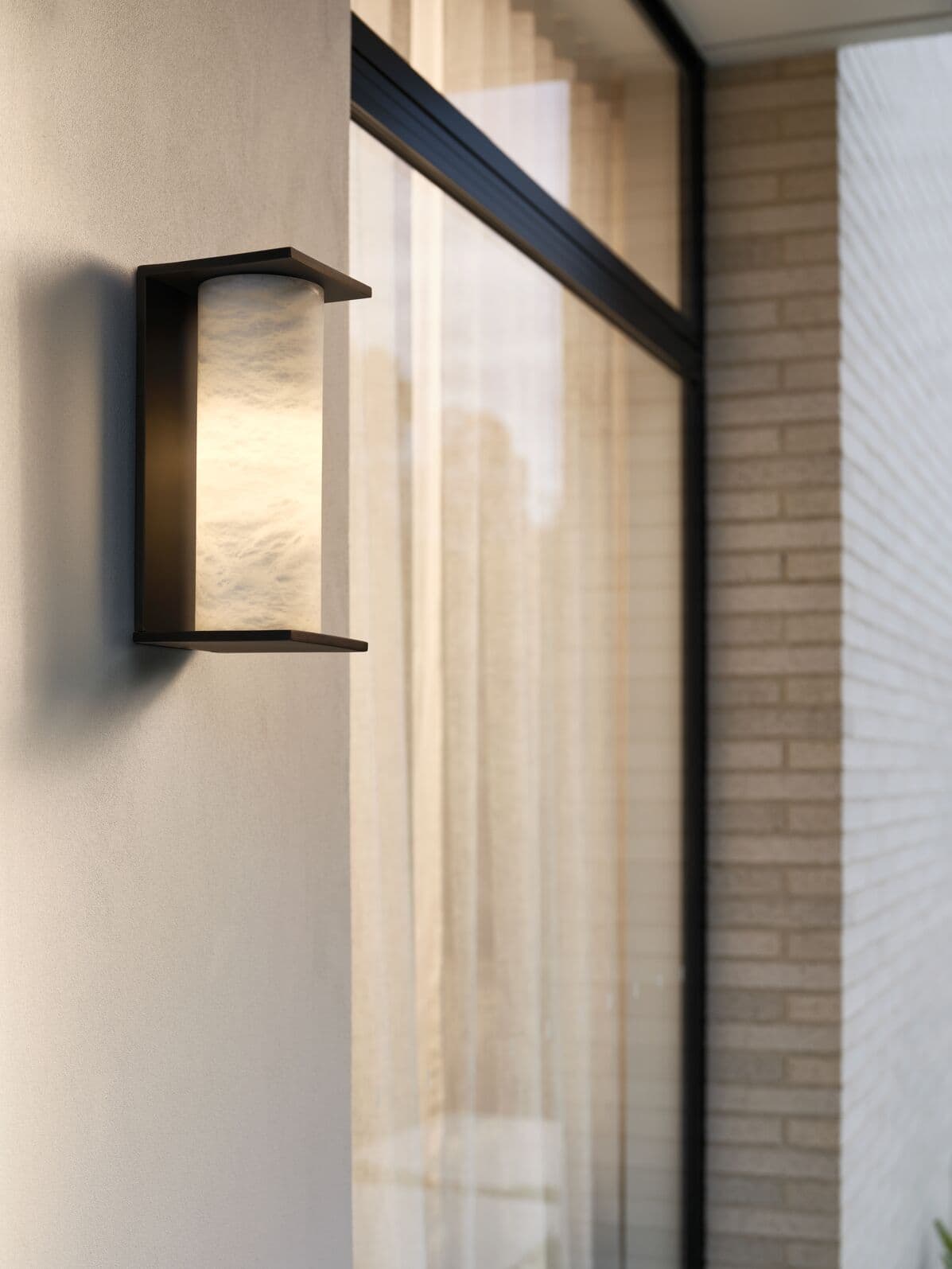 MBM Seaside Escarpment Alabaster Bronze | Beacon Lighting
