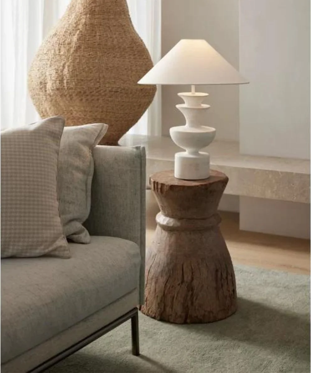 Catalina 1 Light Table Lamp in White | Beacon Lighting