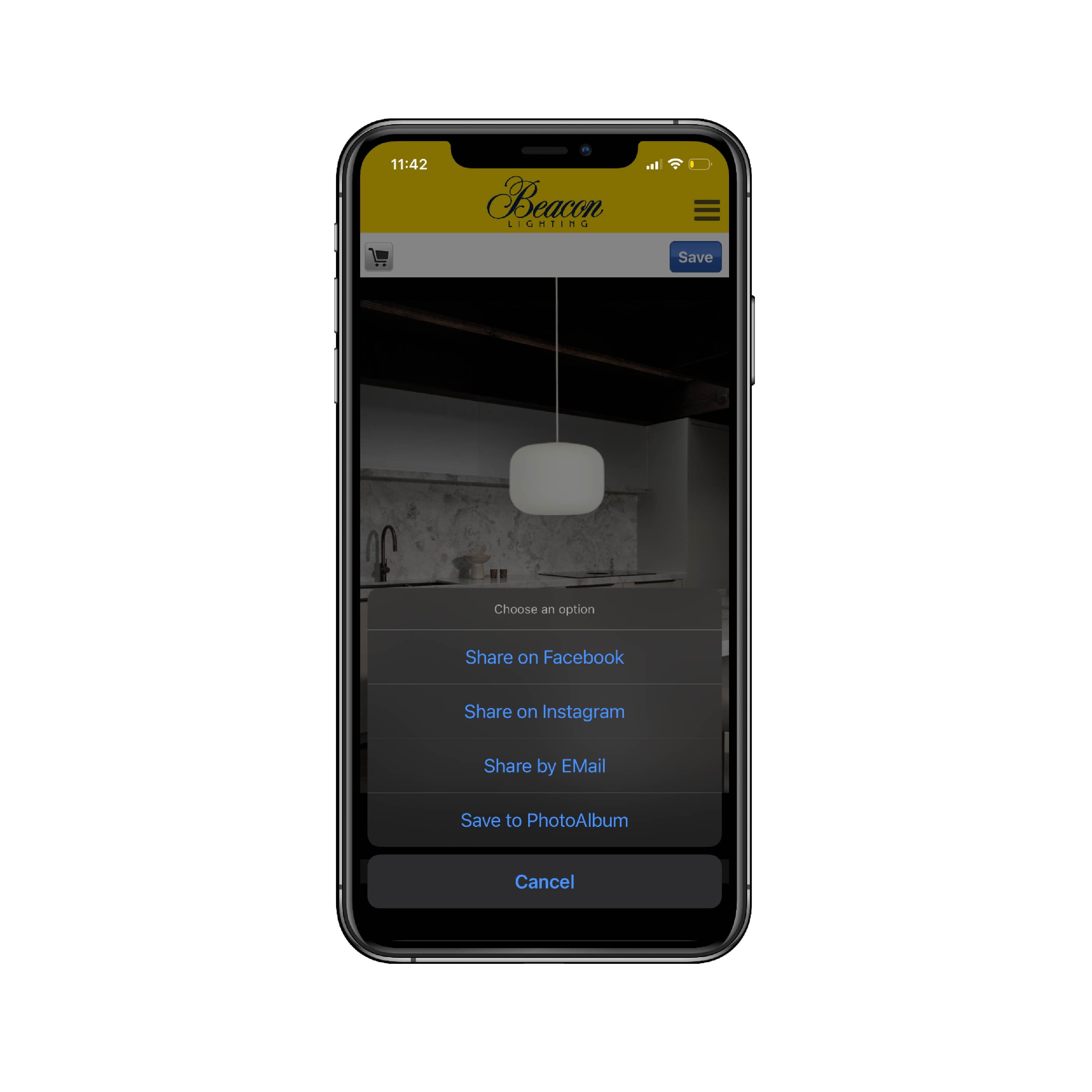 Live Brighter App - Step Five | Beacon Lighting