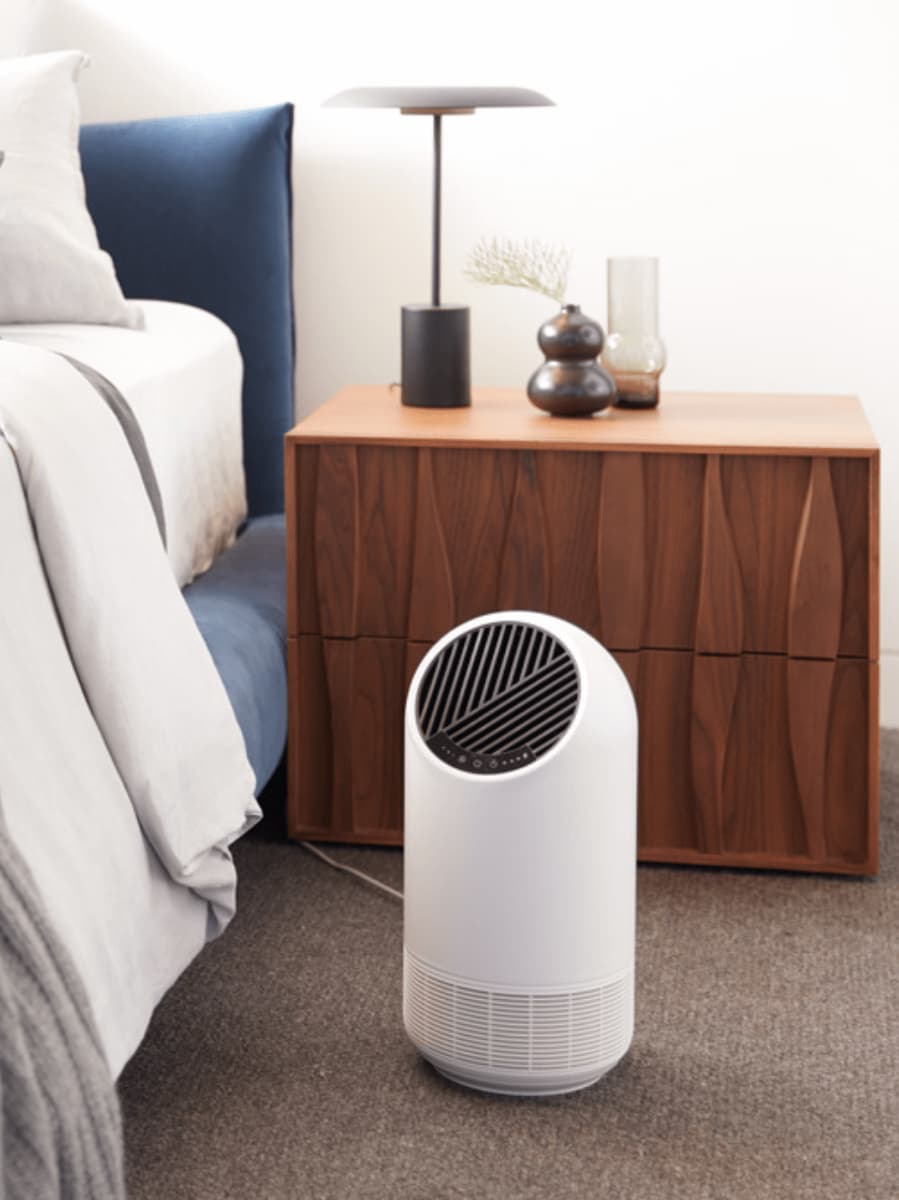 Lucci Air Compact Air Purifier in Black/White | Beacon Lighting