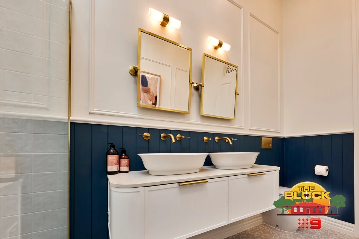 Made by Mayfair Luella 2 Light Wall Bracket in Solid Brass with Spanish Alabaster | Beacon Lighting