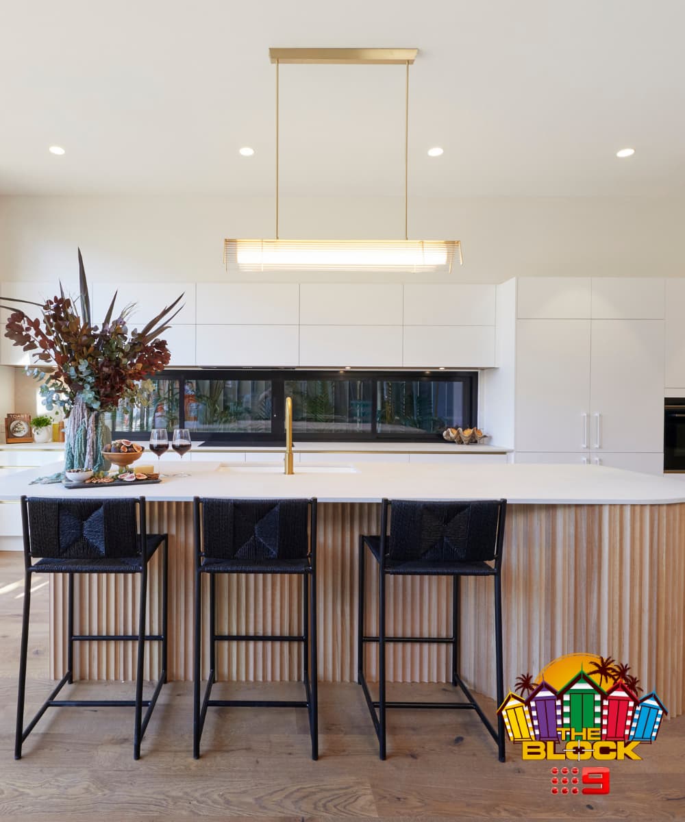 Rivit Linear Pendant | Beacon Lighting