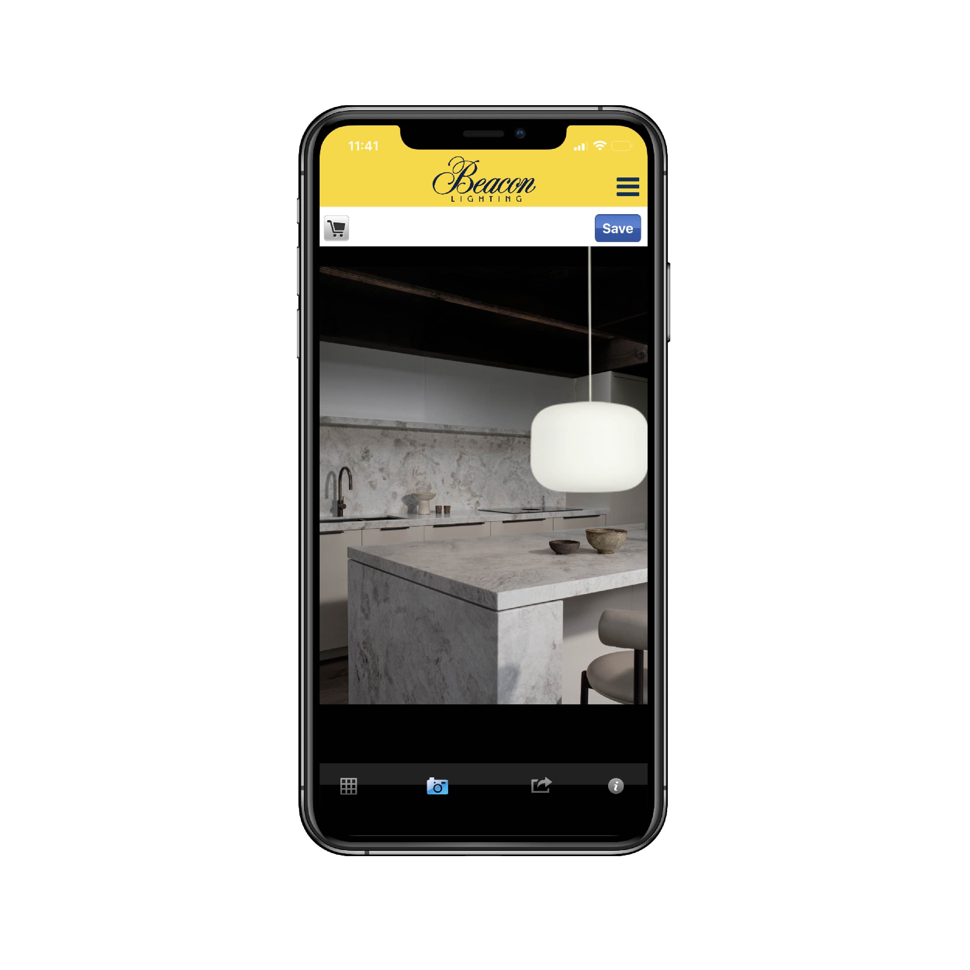 Live Brighter App - Step Three | Beacon Lighting