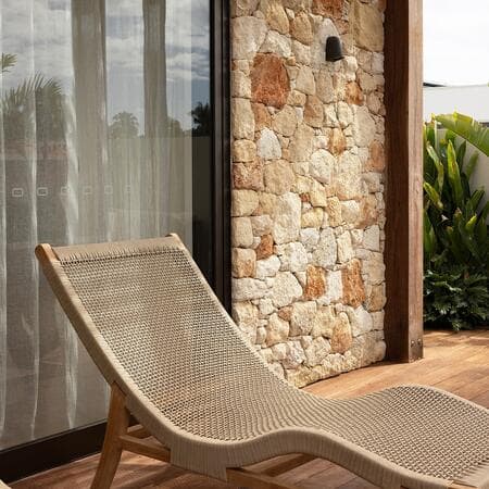 image by dotandpop containing chair, daybed, terrace, deck, glass door