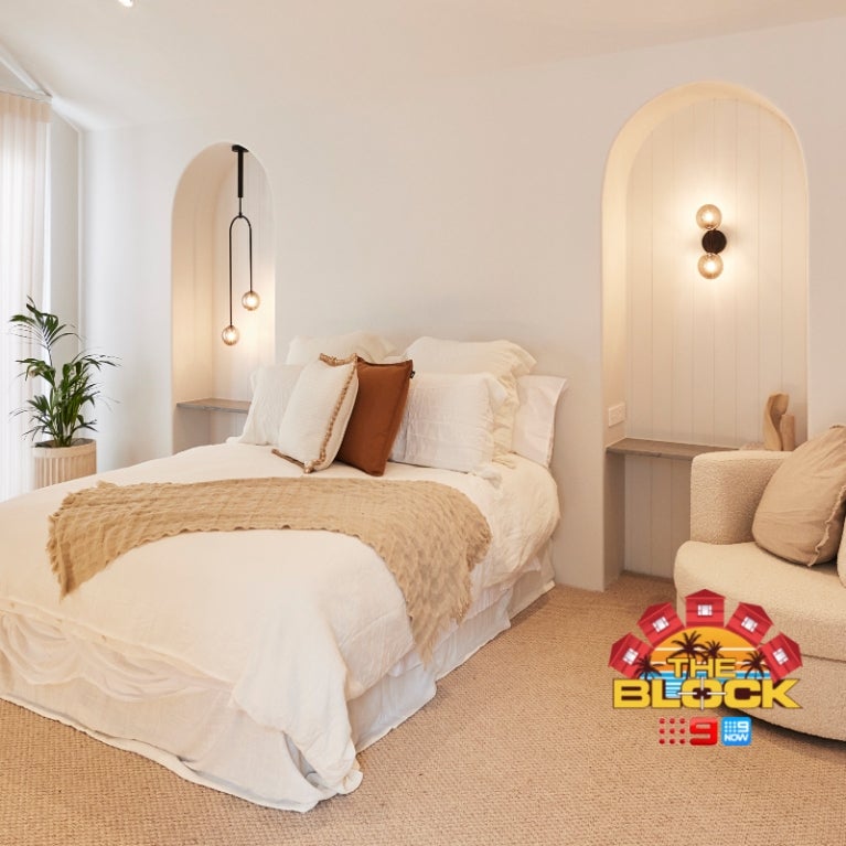 The Block 2023 Get The Look Guest Bedrooms Beacon Lighting