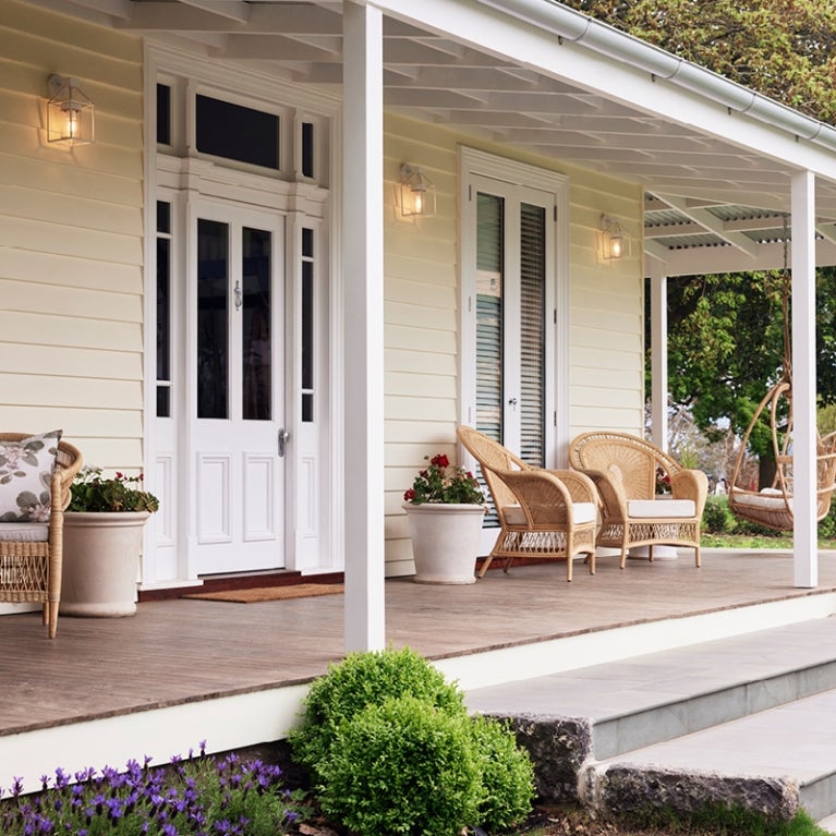 Security lighting store for home