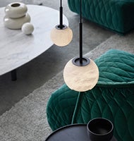 Alabaster & Stone Pendant Lights