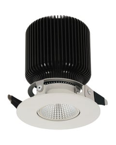MFL By Masson Accent Gimble LED Dimmable White Downlight in Warm White