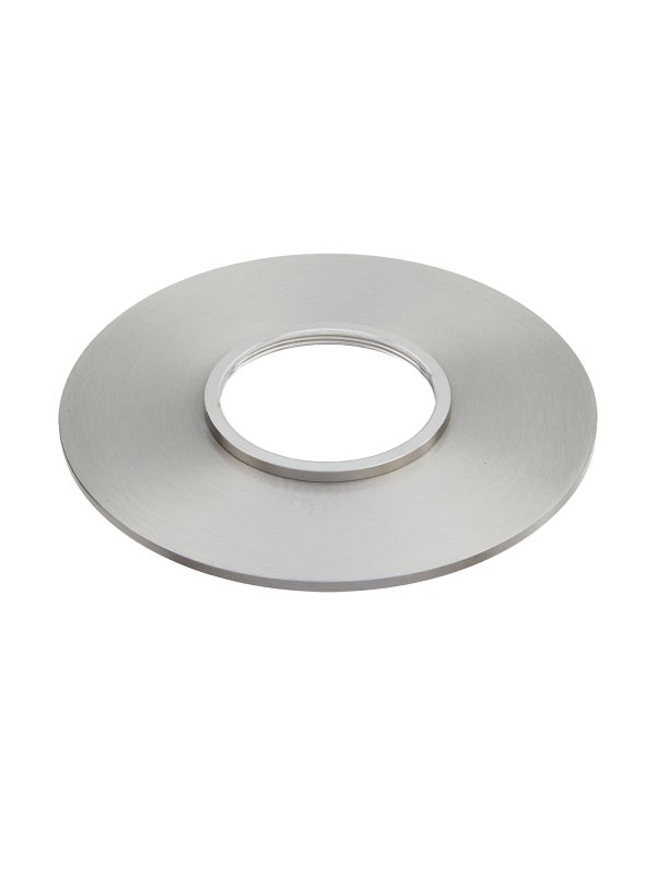 MFL By Masson Artisan Single Round Decorative Plate in Nickel
