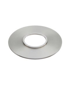 MFL By Masson Artisan Single Round Decorative Plate in Nickel
