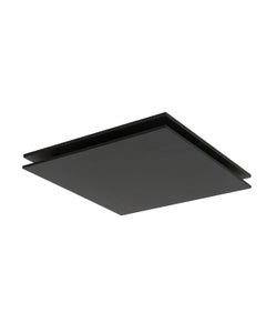 Mett Inline 280mm Square Face Plate Only In Black