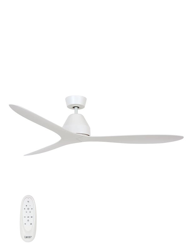 Whitehaven 142cm 3 Blade DC Fan only in White