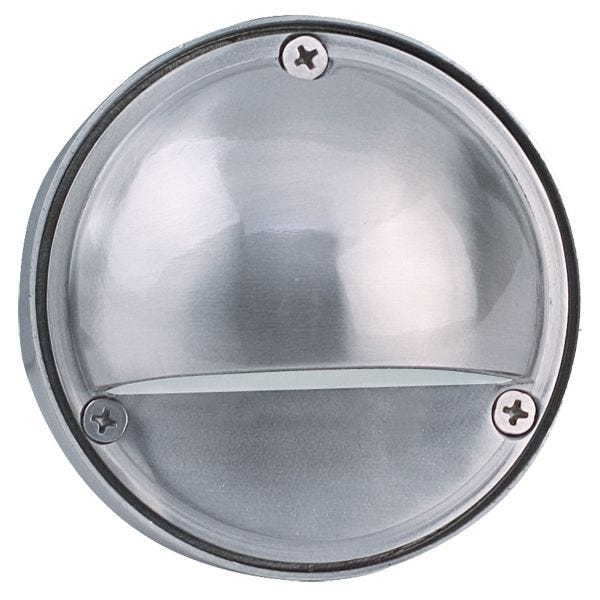 Sentinel 12V Eyelid Small Step Light in Marine Grade Stainless