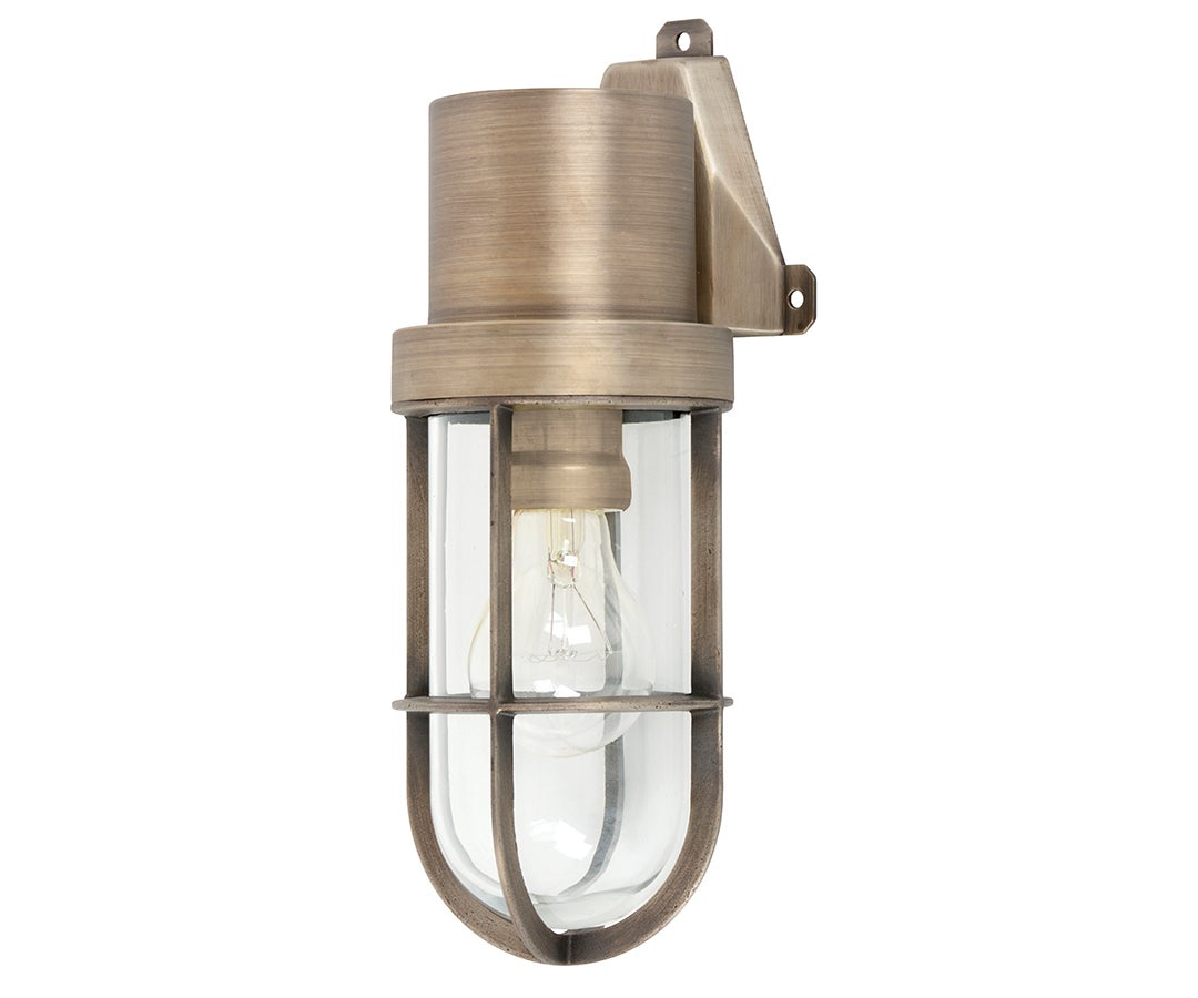 Brushed nickel sconce light deals