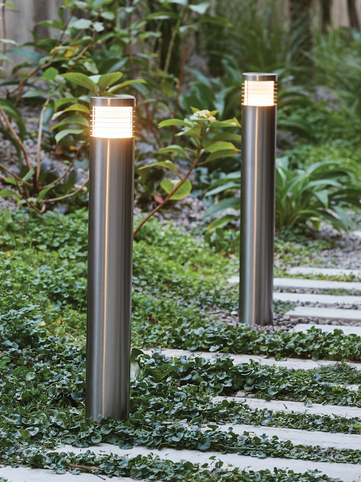 Exterior discount bollard lights
