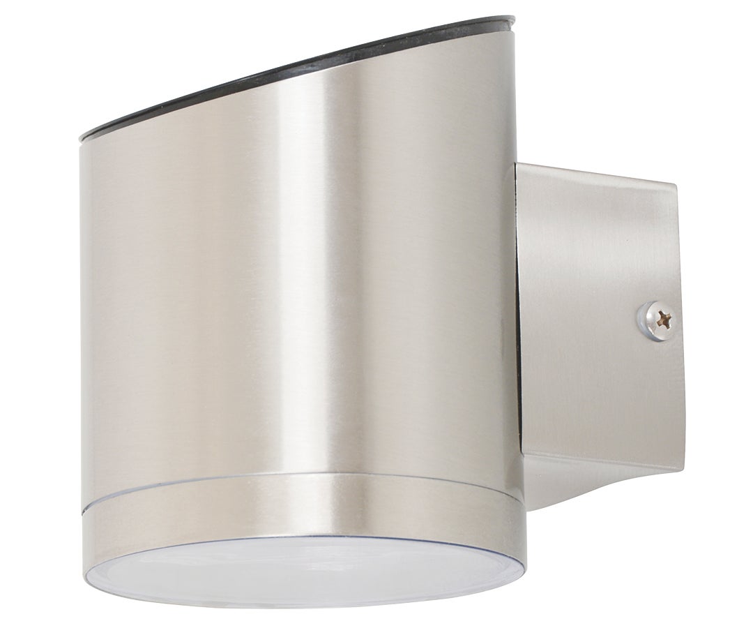 Solar powered shop outdoor wall sconce