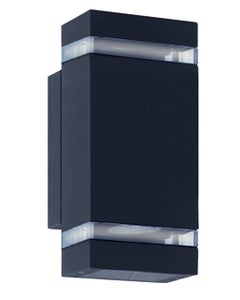 Orion 2 Light Up/Down Exterior Wall Bracket in Charcoal