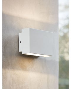 LEDLux Miles Up/Down Wall Bracket in White