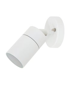 Sentinel 1 Light Adjustable Exterior Wall Spot In White