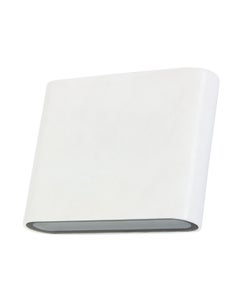 Viba LED Up/Down Small Exterior Wall Sconce in White