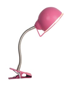 Peggy 1 Light Clip-on Task Lamp in Pink