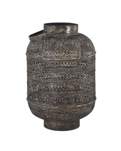Alvar 1 Light Medium Lantern in Antique Bronze