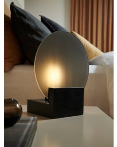 Celine Smoked Glass Shade Only with Black Detail