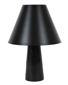 Paros 1 Light Table Lamp in Black