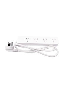 Lucci 4 Outlet Power Board in White