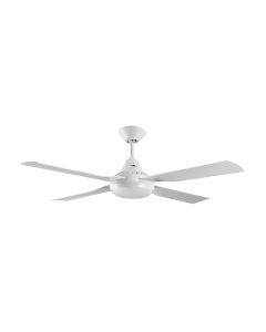 Moonah 132cm Fan with Light in White
