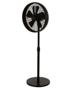 Breeze 41cm Pedestal Fan in Black