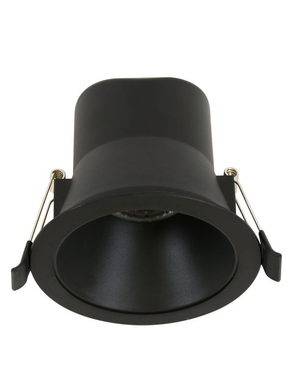 Flare LED Tri-Colour Dimmable Downlight in Black