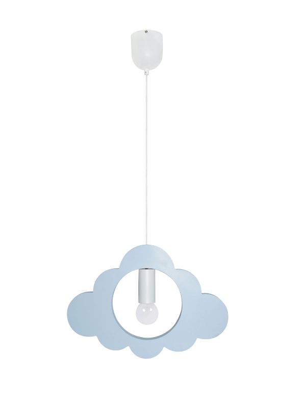 Cloud 1 Light DIY Pendant in Blue