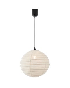 Tamarind 400mm Round Handcrafted Linen Shade in Ivory