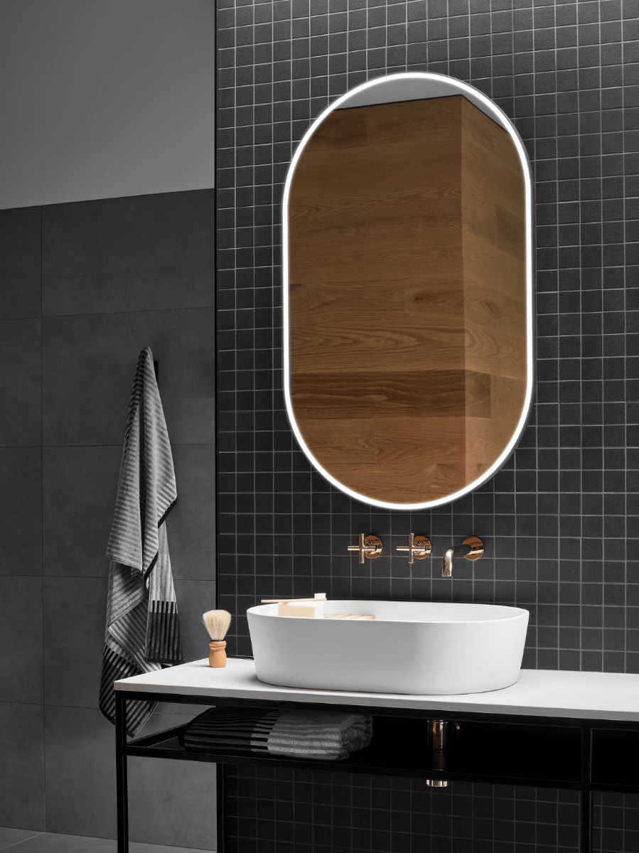 Beacon bathroom store lighting