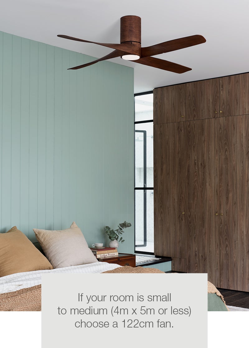 Riviera 132cm DC Fan with Light in Koa