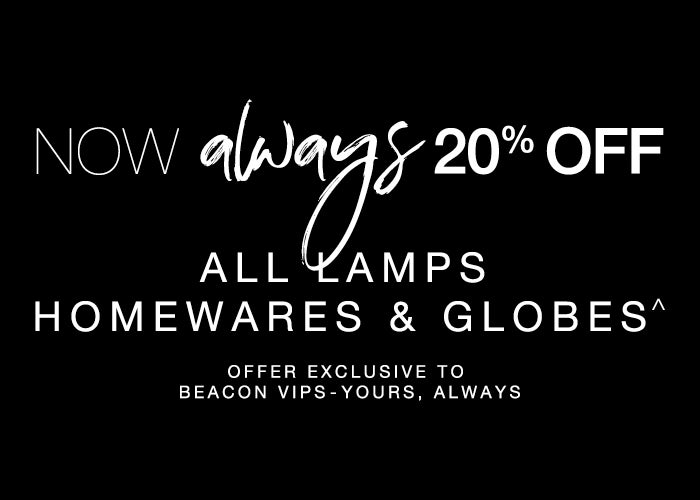 Summer Collection - 30% Off Your Second Item* + Buy 3 Globes, Get 1 Free*!