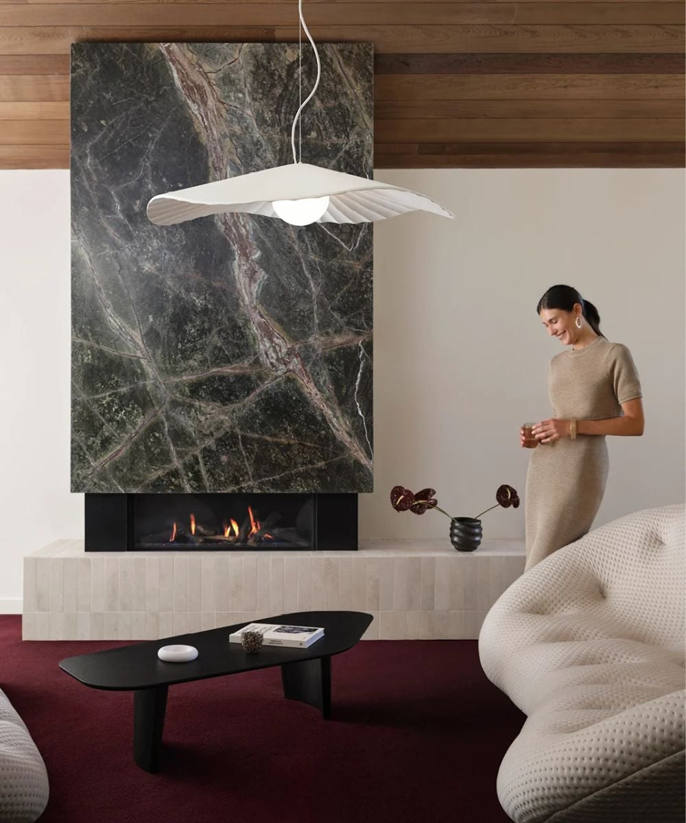 Discover our new Winter Collection of pendant lights, outdoor lighting, lamps and fans.