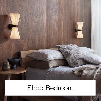 Shop Bedroom Lighting, Fans, Bedside Lamps and More