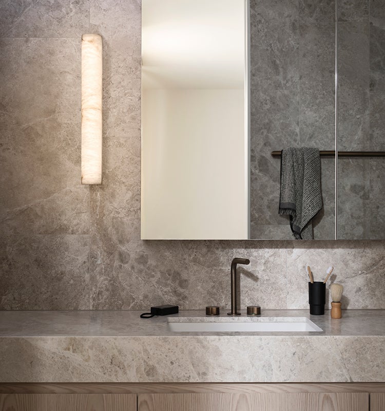 Made By Mayfair Times LED Linear Wall Sconce in Alabaster