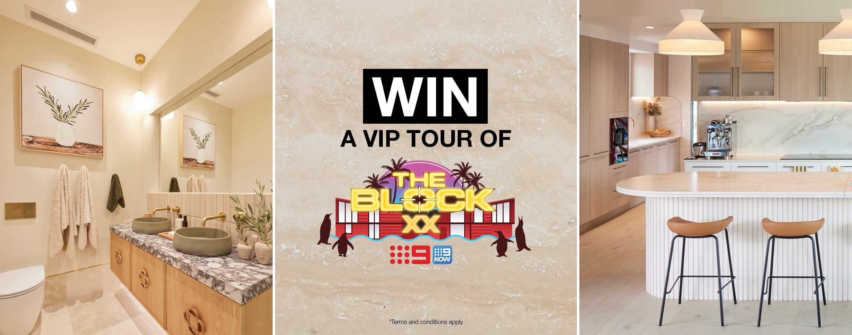 Win A VIP Tour Of The Block on Wednesday 18th October 2023 at 11am AEDT.